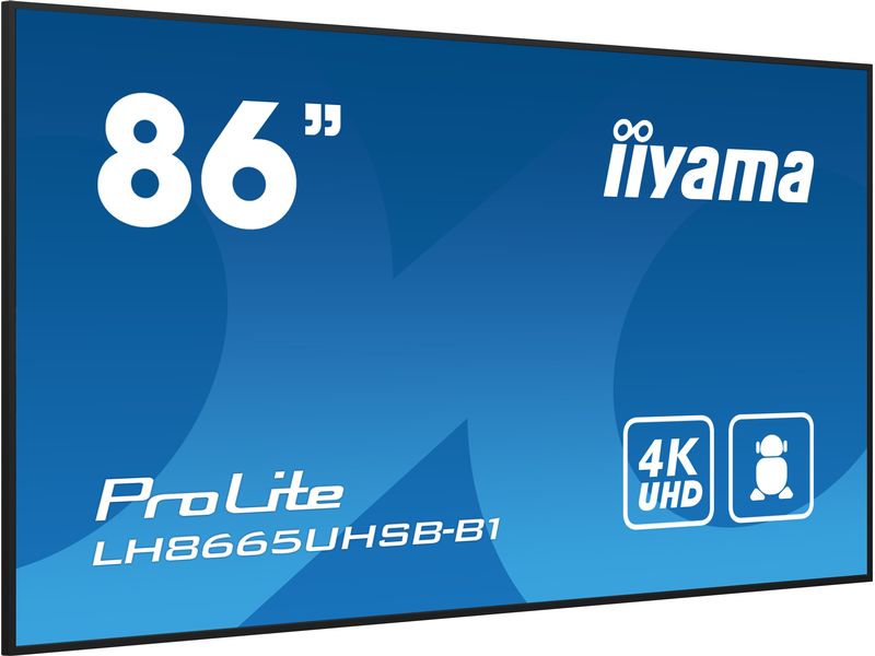 iiyama LH8665UHSB-B1 86 