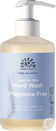 Urtekram Find Balance Savon Mains Sans Parfum Peau Sensible Flacon Pompe 300ml