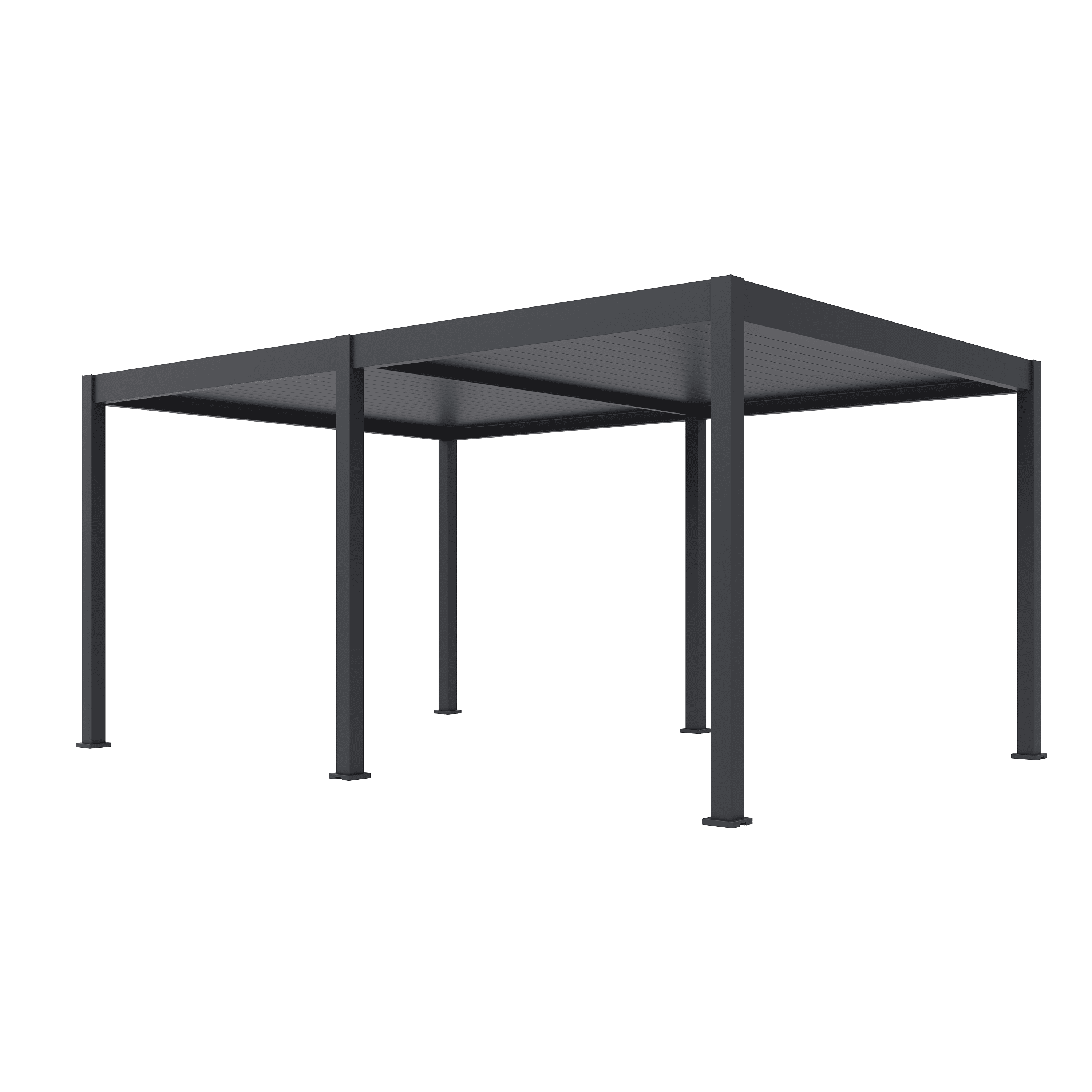 Orion Premium 360x530cm elektrische LED overkapping - antraciet