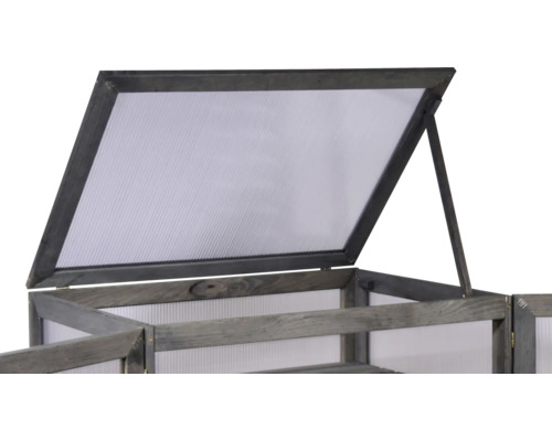 dobar Dome grote propagatiekast 56 x 52 x 110 cm antraciet