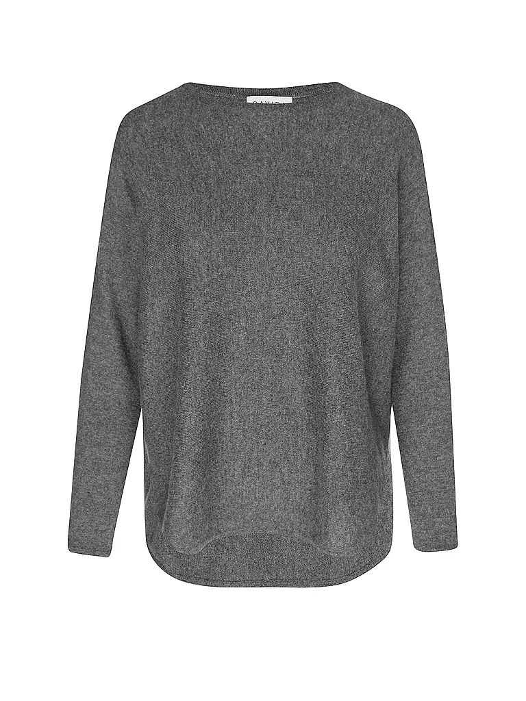 DAVIDA Kaschmirpullover  grau