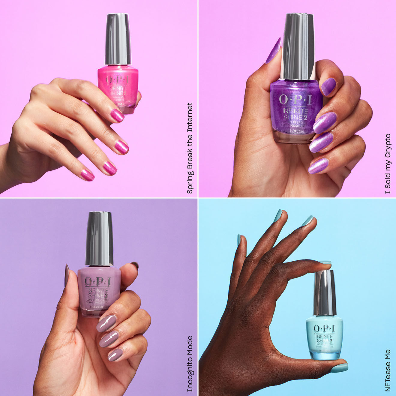 OPI Vernis à ongles Infinite Shine NFTease Me 15 ml