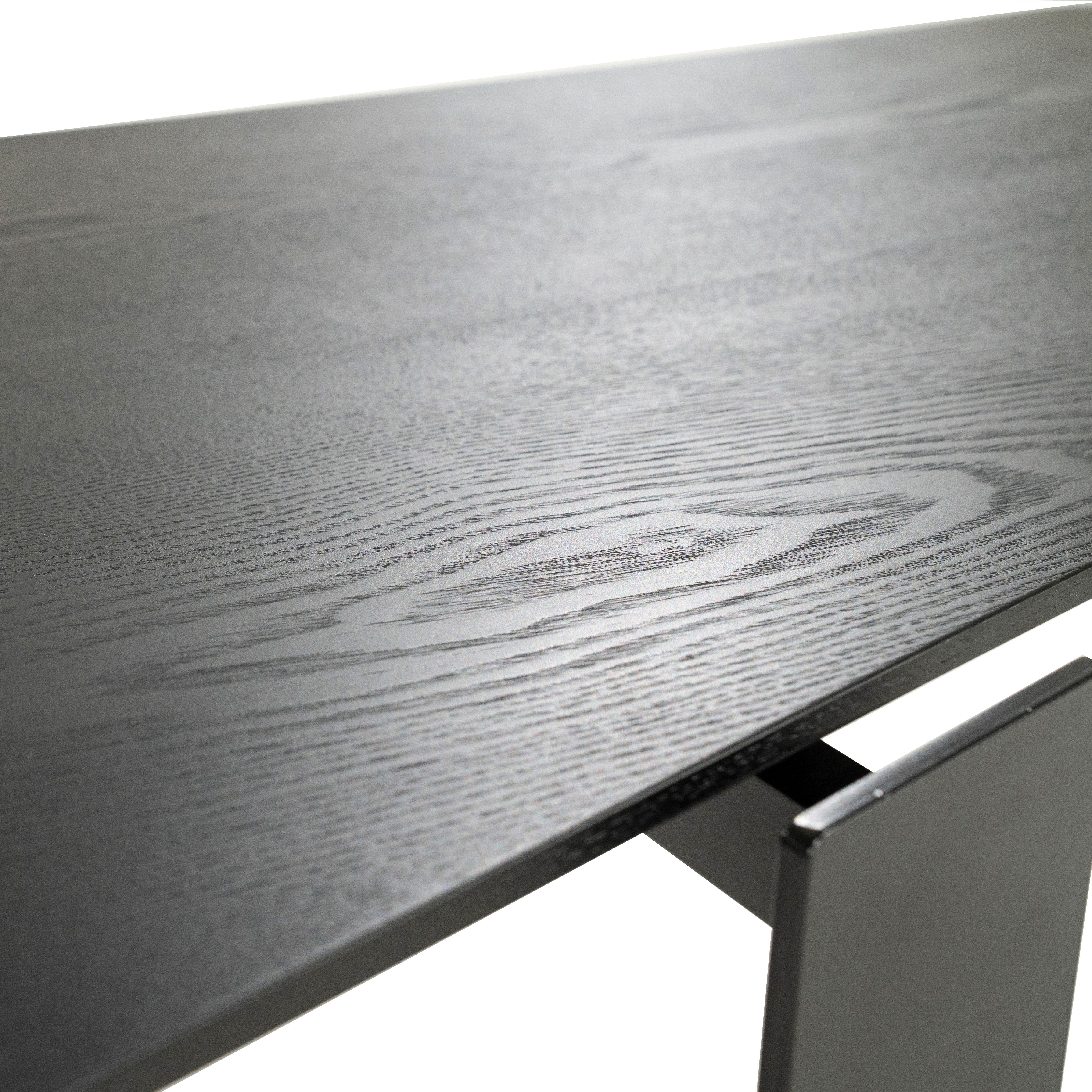 Salontafel zwart 96451 Robert B150 x D70 x H35 cm