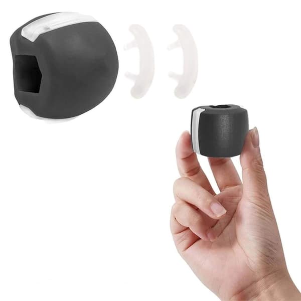 2-Pak Kjeven trener / Jawline Exerciser - Trening for Ljevemusklene