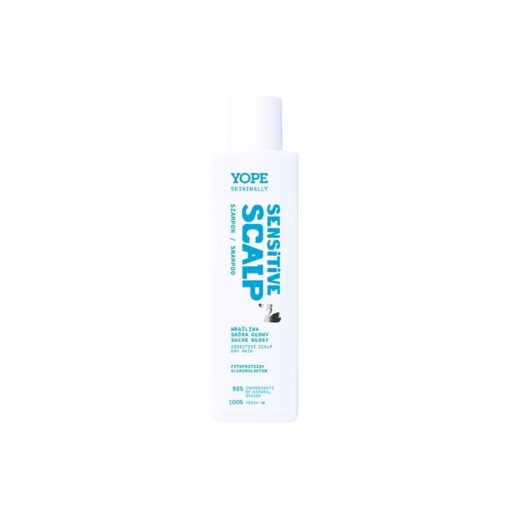 YOPE Skinimally Sensitive Scalp & Dry Hair Shampoo für empfindliche Kopfhaut und trockenes Haar 250 ml