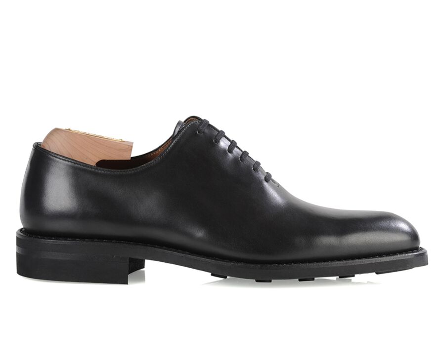 Richelieu homme Noir semelle gomme - PETER GOMME CITY