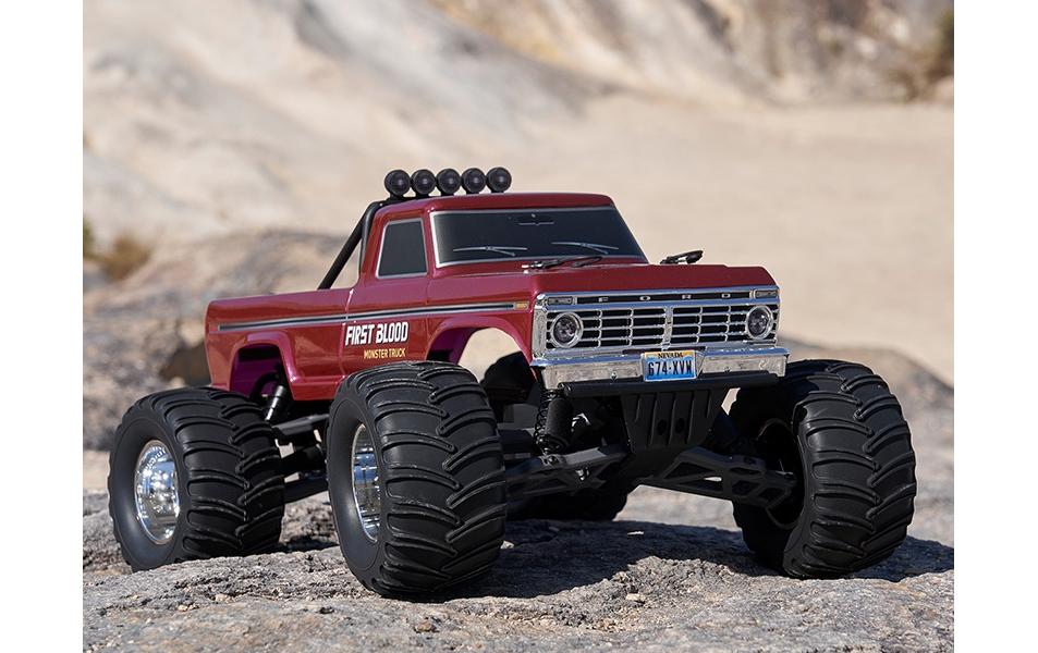 Monster Truck Ford F100 First Blood RTR, 1:10<br>2WD Off-Road Model mit Brushed Motor