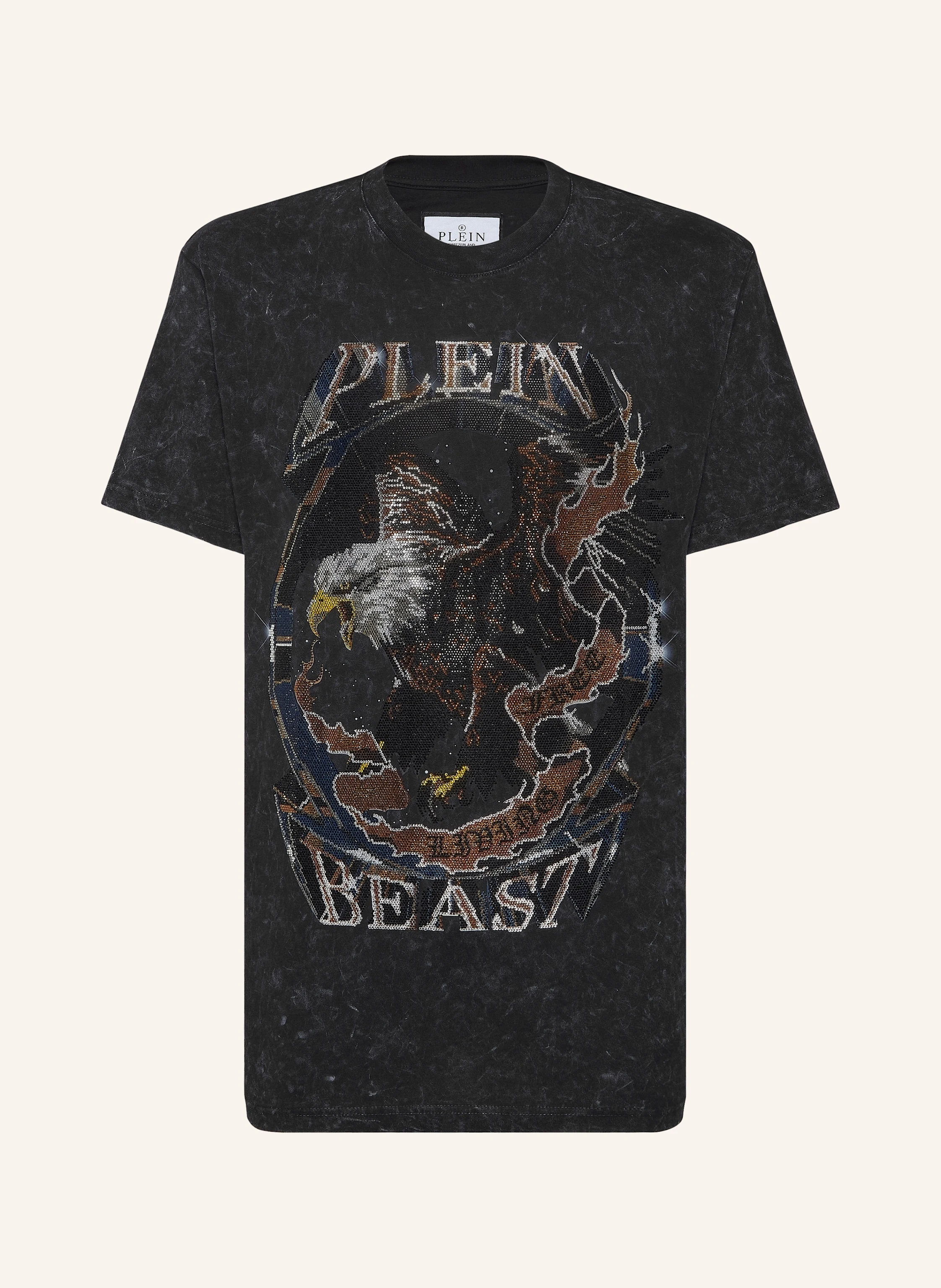 PHILIPP PLEIN T-Shirt mit Schmucksteinen