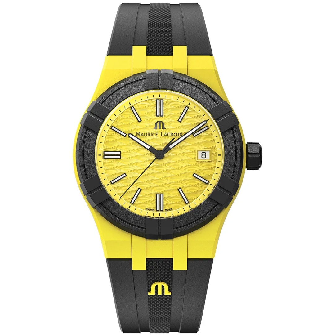 Maurice Lacroix Aikon #tide Gelb / Schwarz