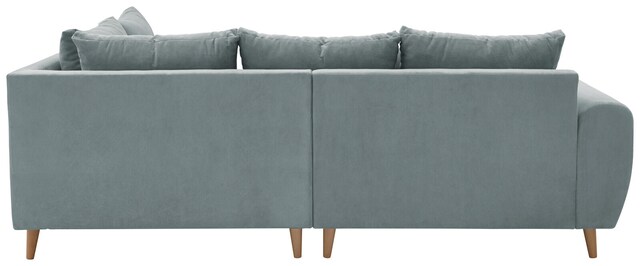 Ecksofa CARLA 249 x 175 cm mintgrün