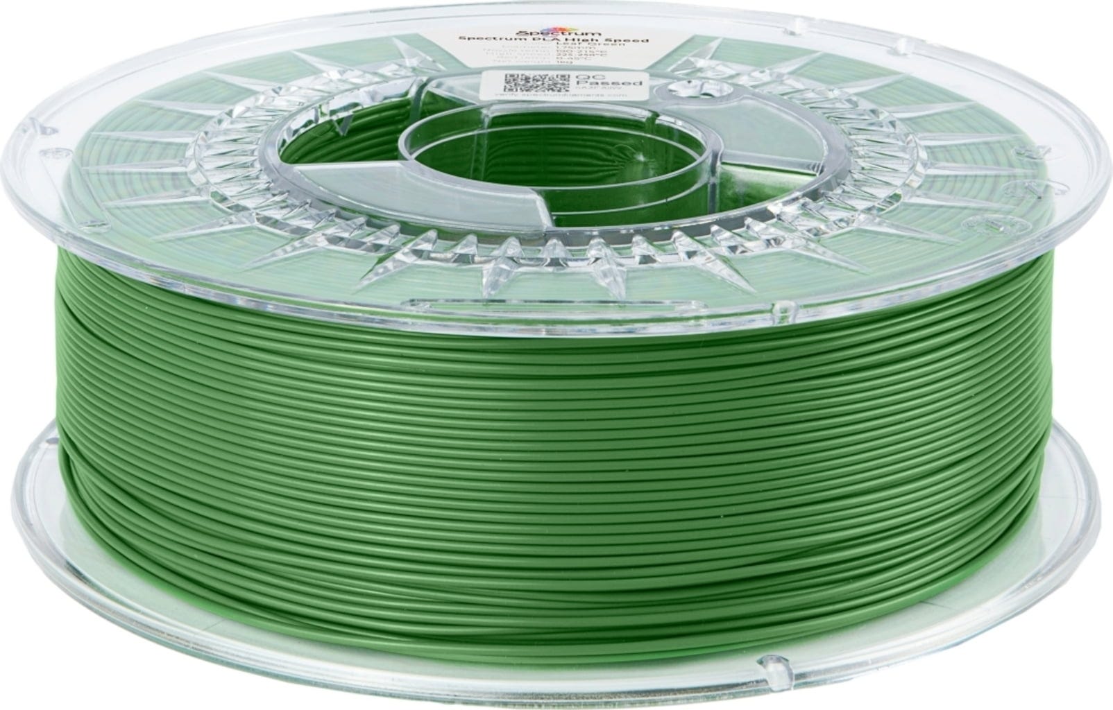 Spectrum  Premium PLA High Speed Leaf Green, 1,75 mm / 1000 g    PLA Material speziell für den Hochgeschwindigkeitsdruck