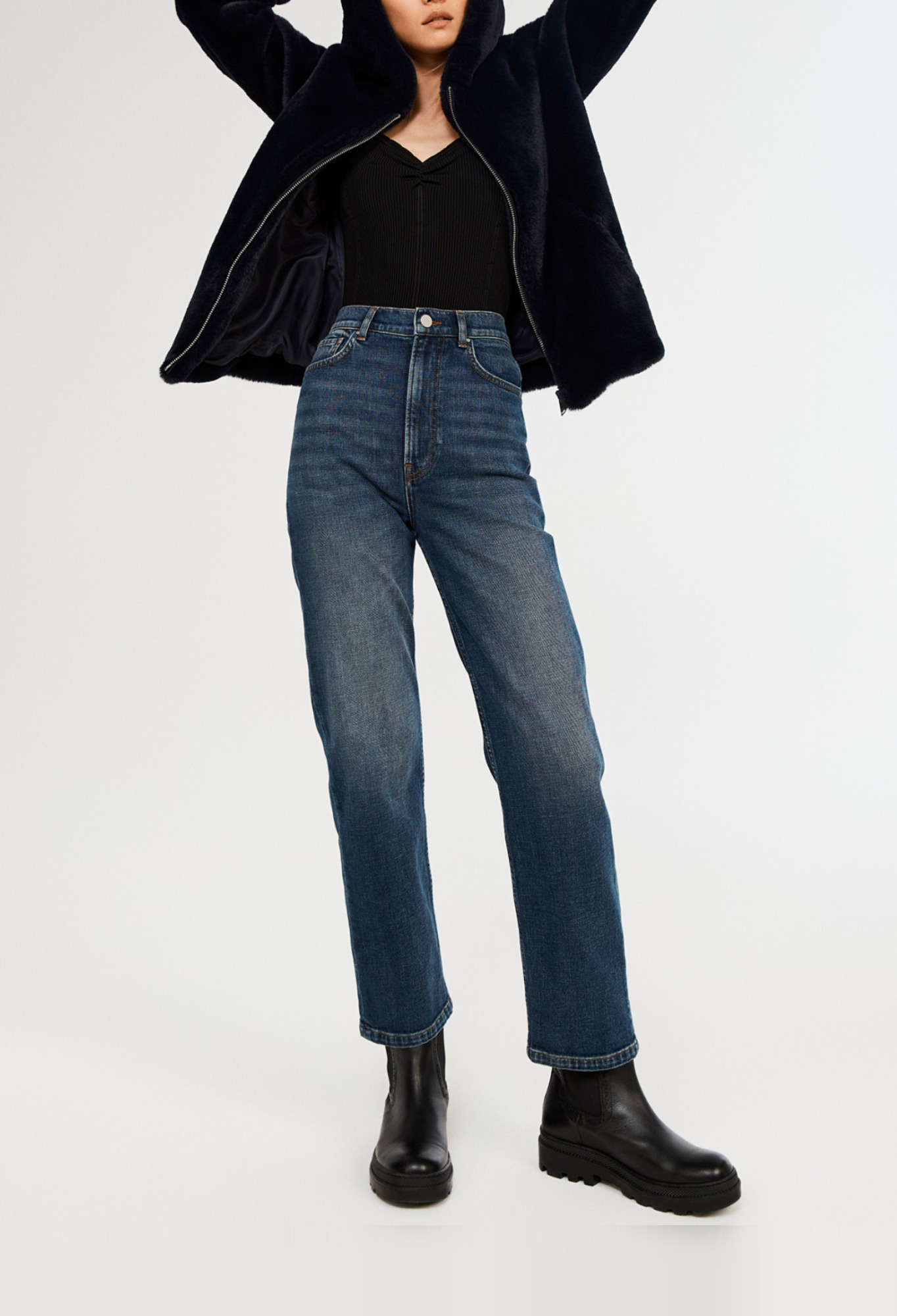 Veste &agrave; capuche