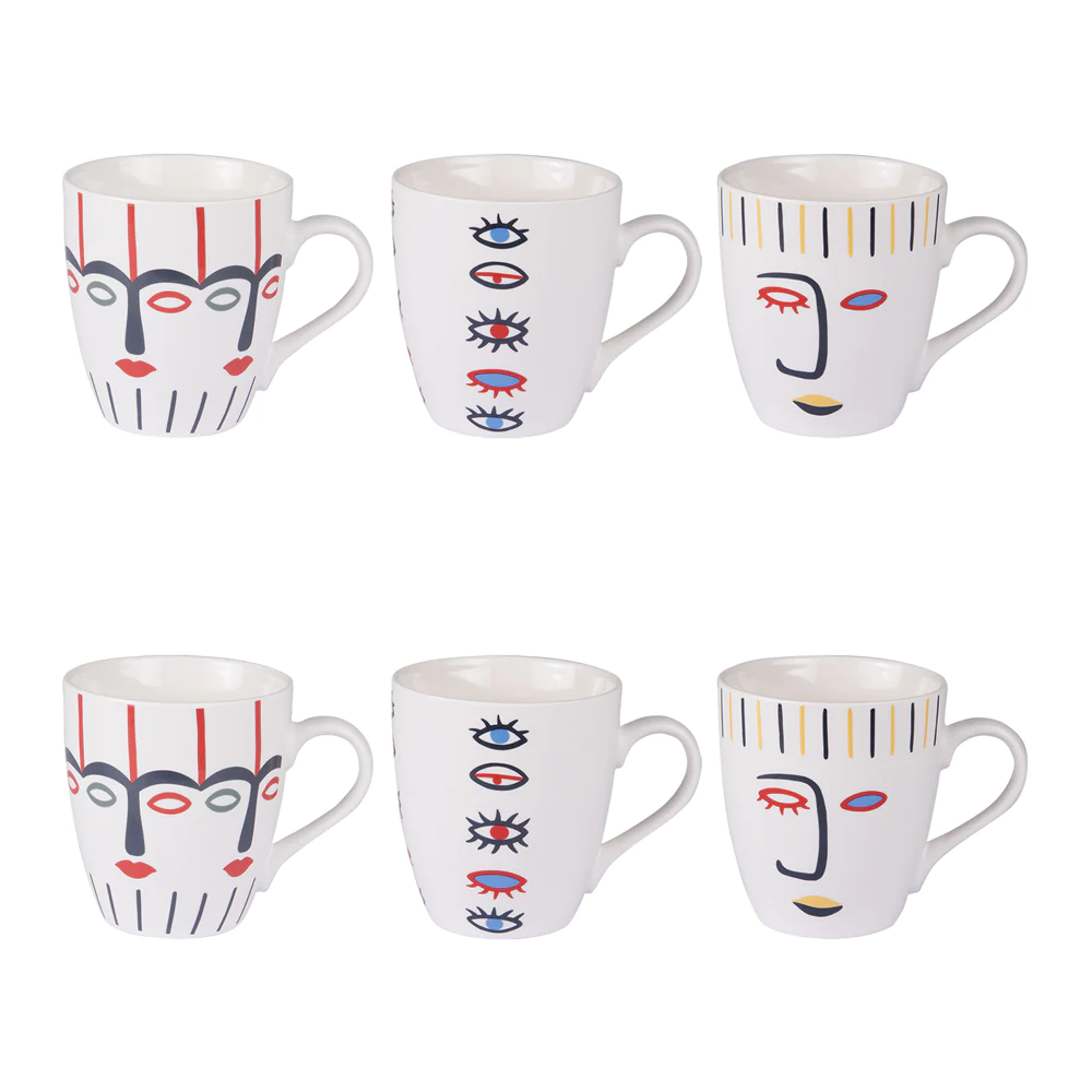 Coffret de 6 tasses Awa 23 cl Table passion
