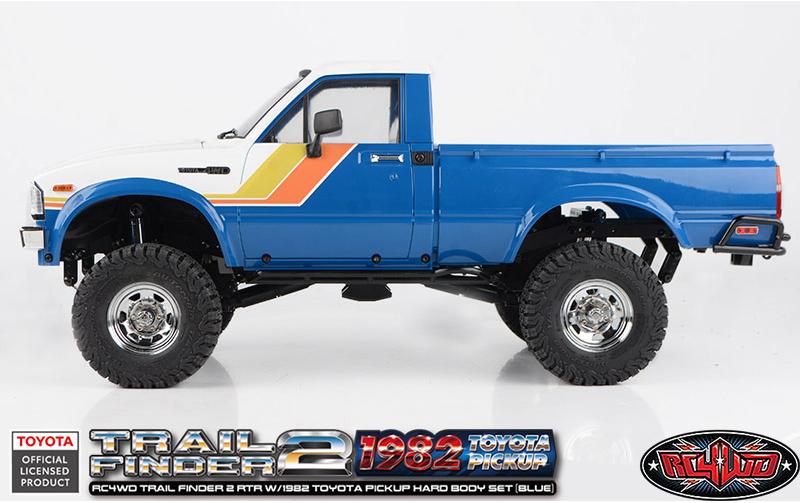 Scale Crawler Trail Finder 2 1982 Toyota, RTR, 1:10, Blau<br>1982 Toyota Pickup mit fester Karosserie