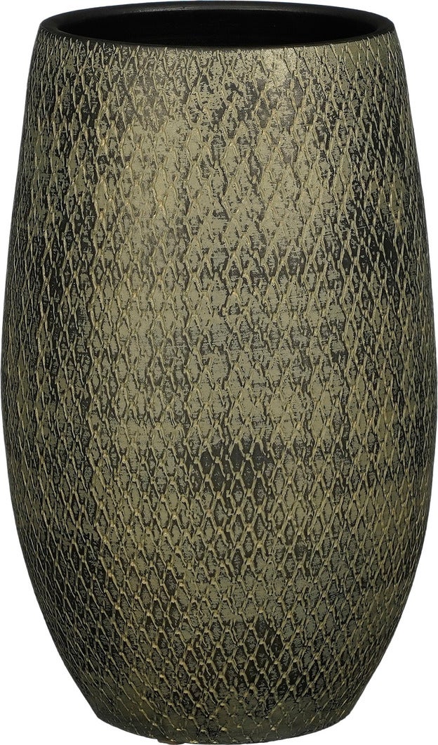 Mica Decorations bloempot Madeira groen D 30 H 50 cm