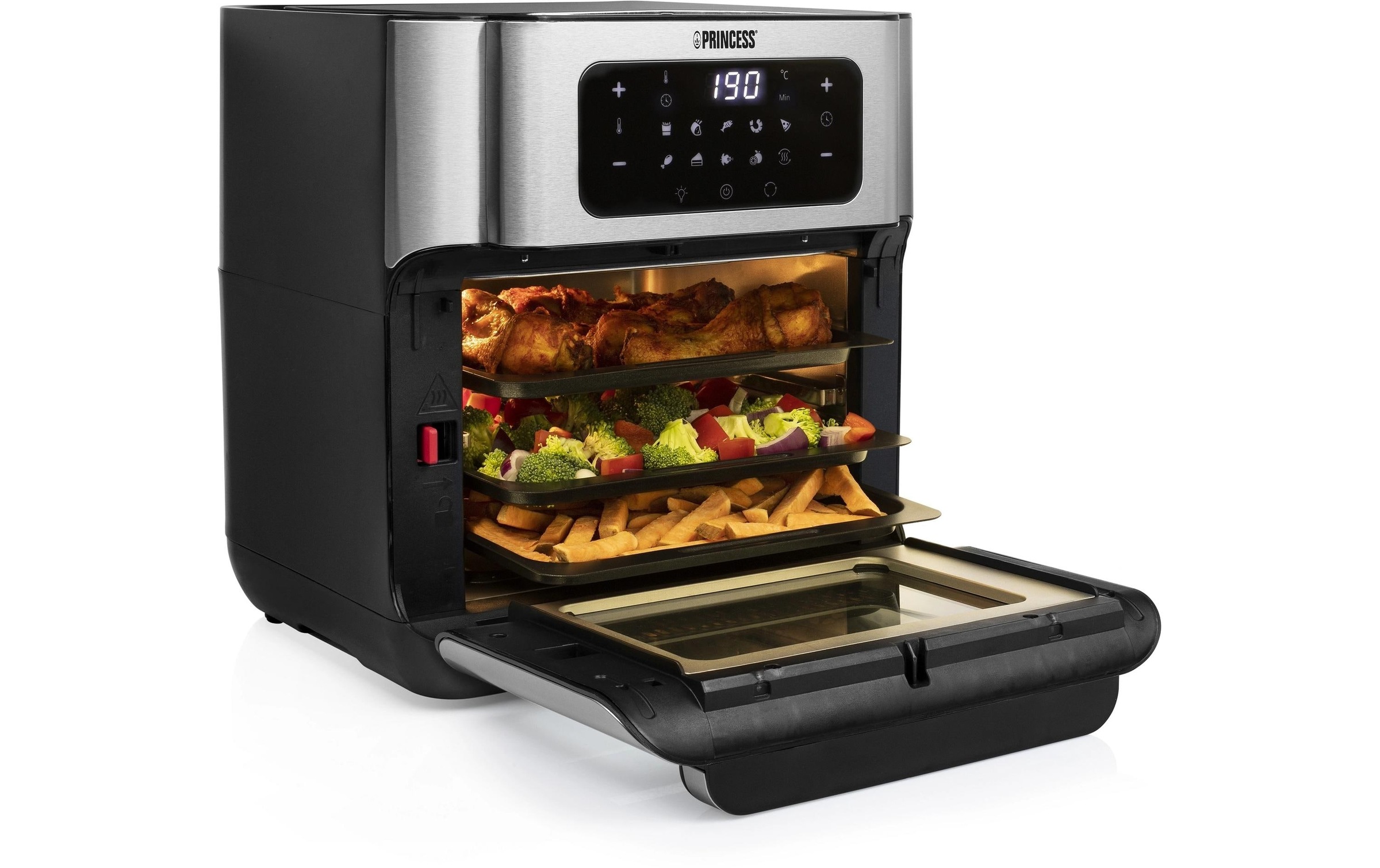 PRINCESS Heissluftfritteuse »mit Frittierfunktion 10 l« 1500 W