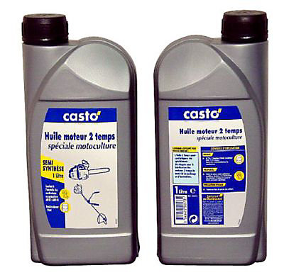 Huile pour mélange 2 temps semi-synthèse Diall 1L