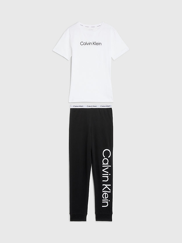 Conjunto de pijama unissex - Algodão moderno