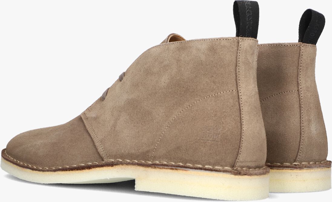 BLACKSTONE taupe blackstone veterschoenen brennan