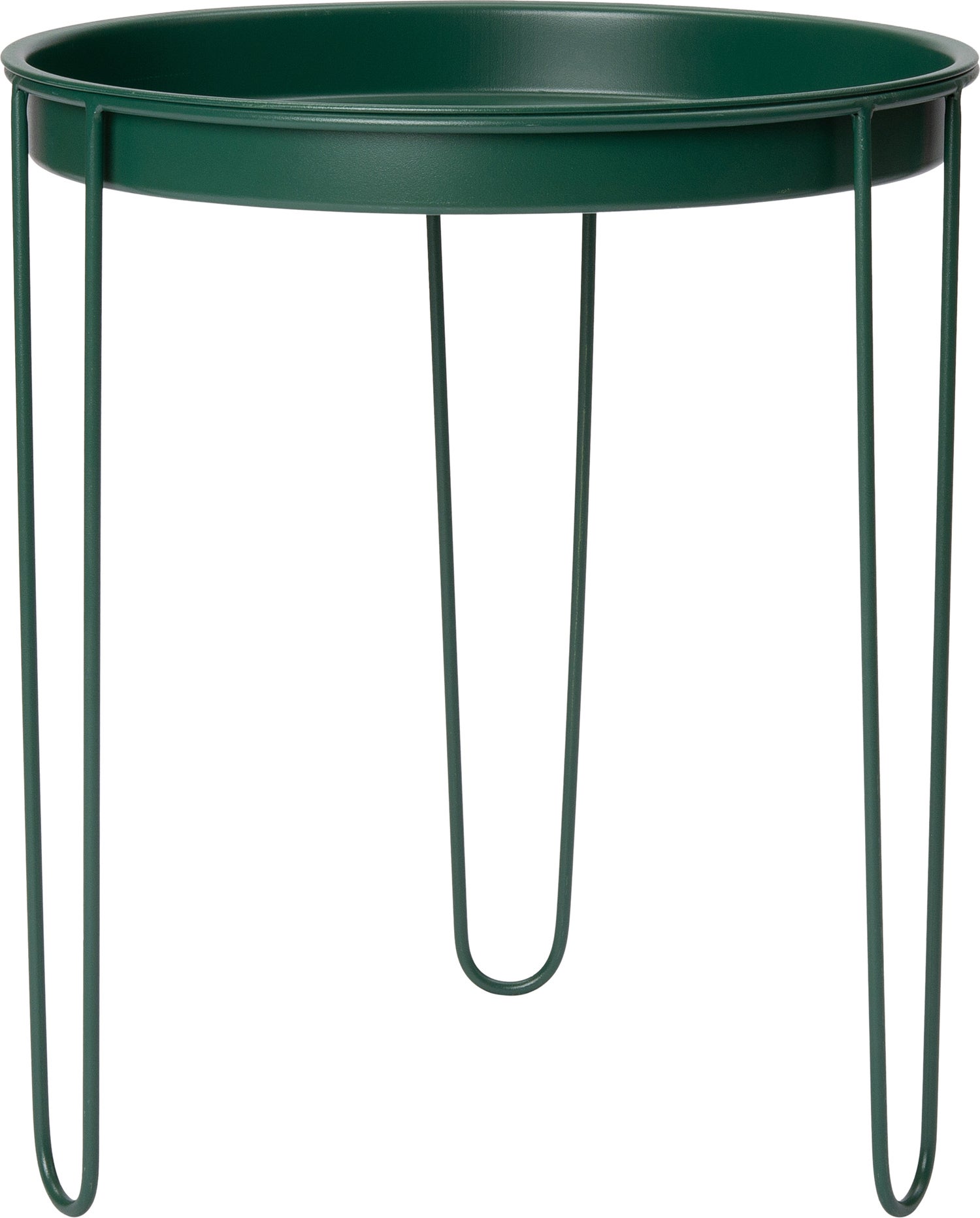 Intratuin bijzettafel Tray groen D 39 H 45 cm