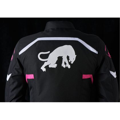 Blouson Furygan MYSTIC LADY EVO - Noir / Blanc