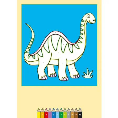 Ravensburger Malen nach Zahlen: Dinos
