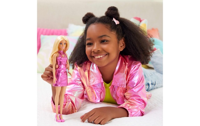 Barbie Anziehpuppe »Pink Dress Heart Cutout«