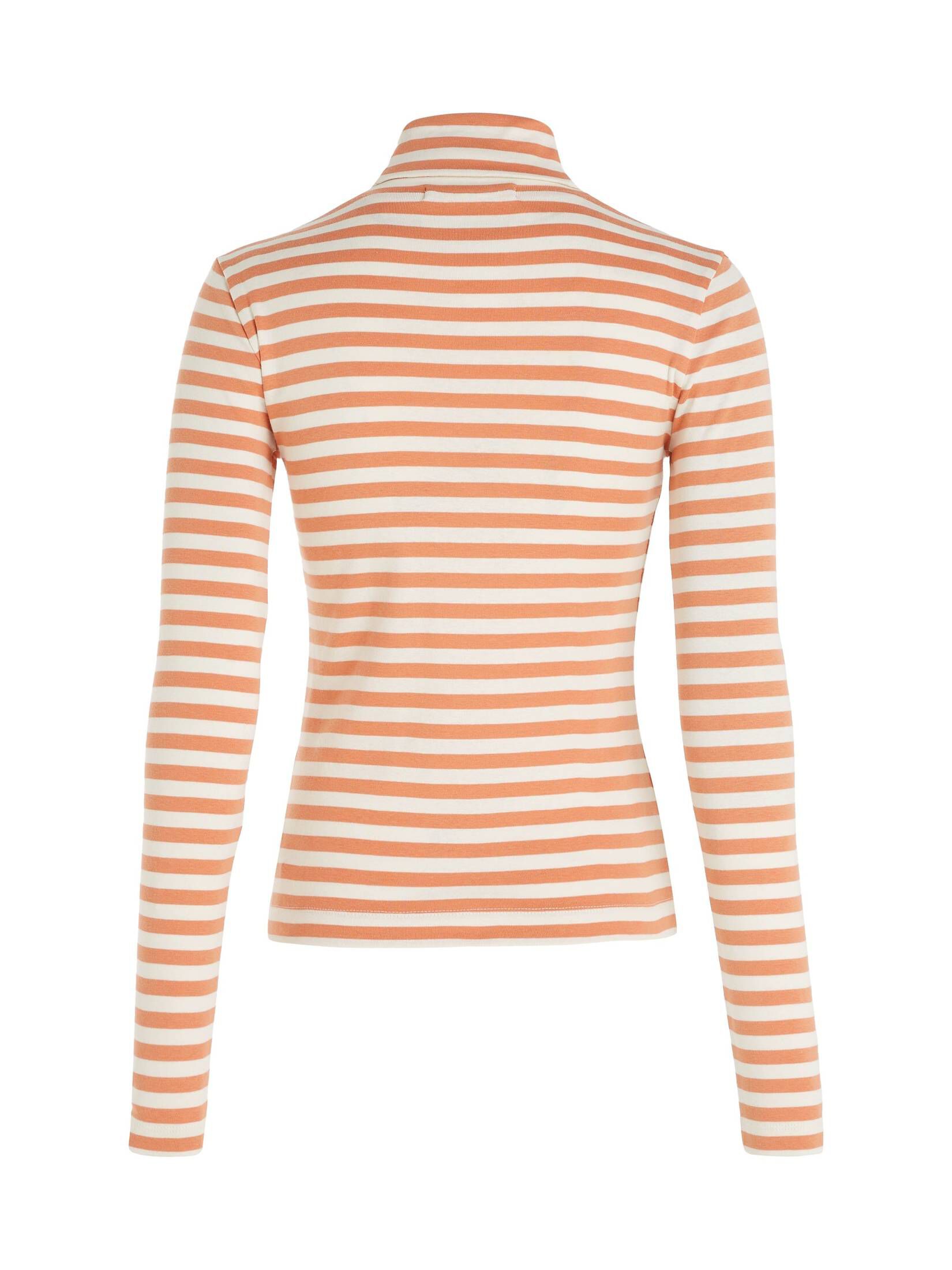 CALVIN KLEIN JEANS| Damen Longsleeve mit Rollkragen