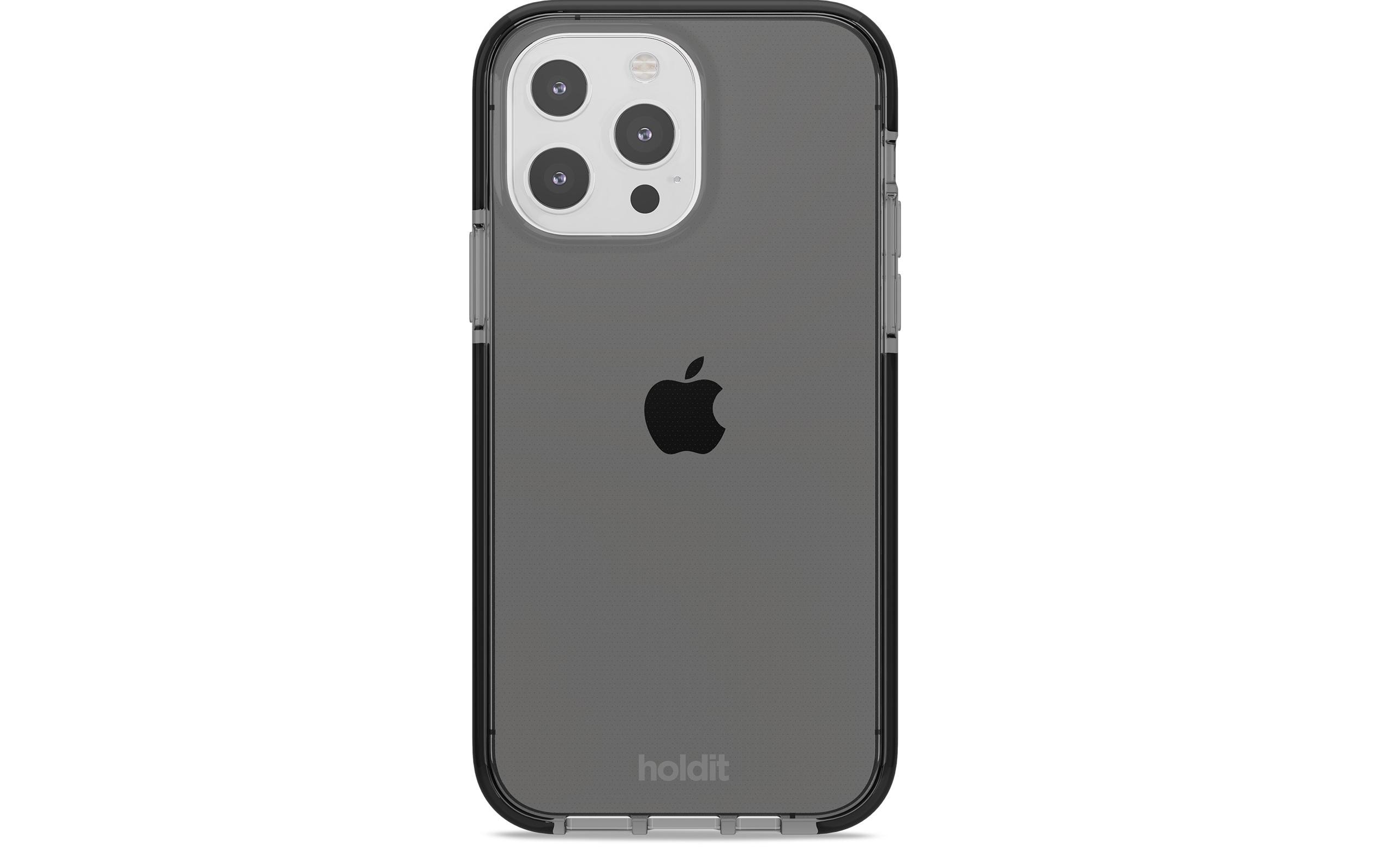Back Cover Seethru iPhone 13 Pro Max SchwarzStilvolle Schutzhülle für das Apple iPhone 13 Pro Max
