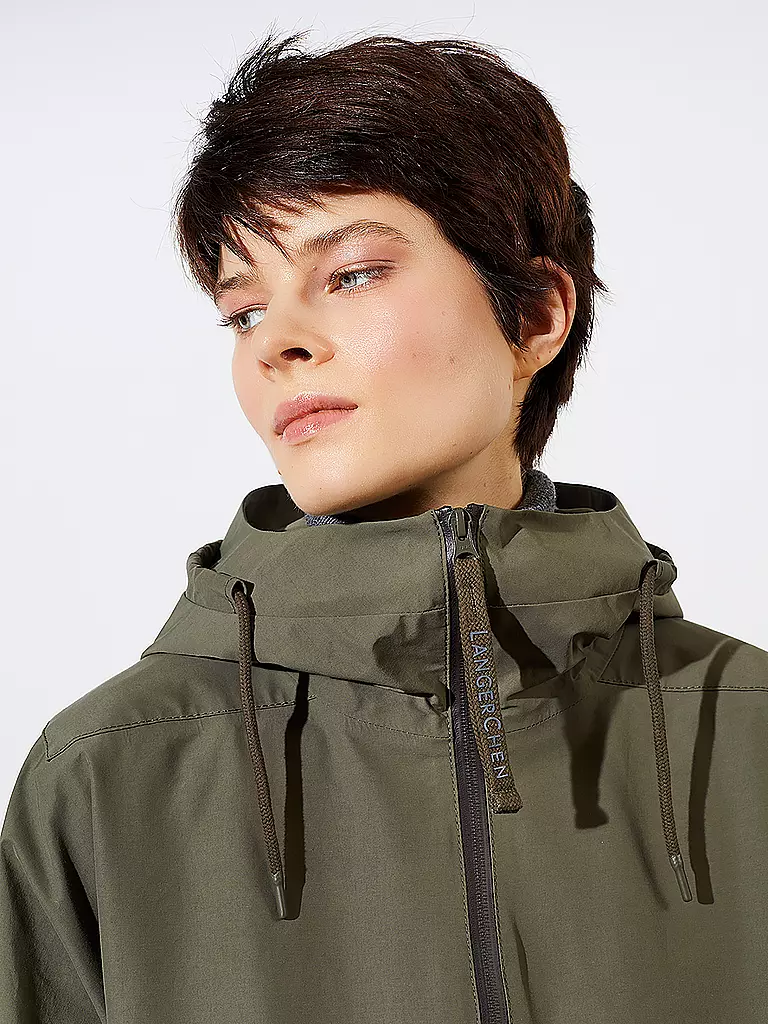 LANGER CHEN Parka KENSOSHA olive