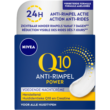 NIVEA Q10 Power Anti-Rimpel Nachtcrème - 50ml