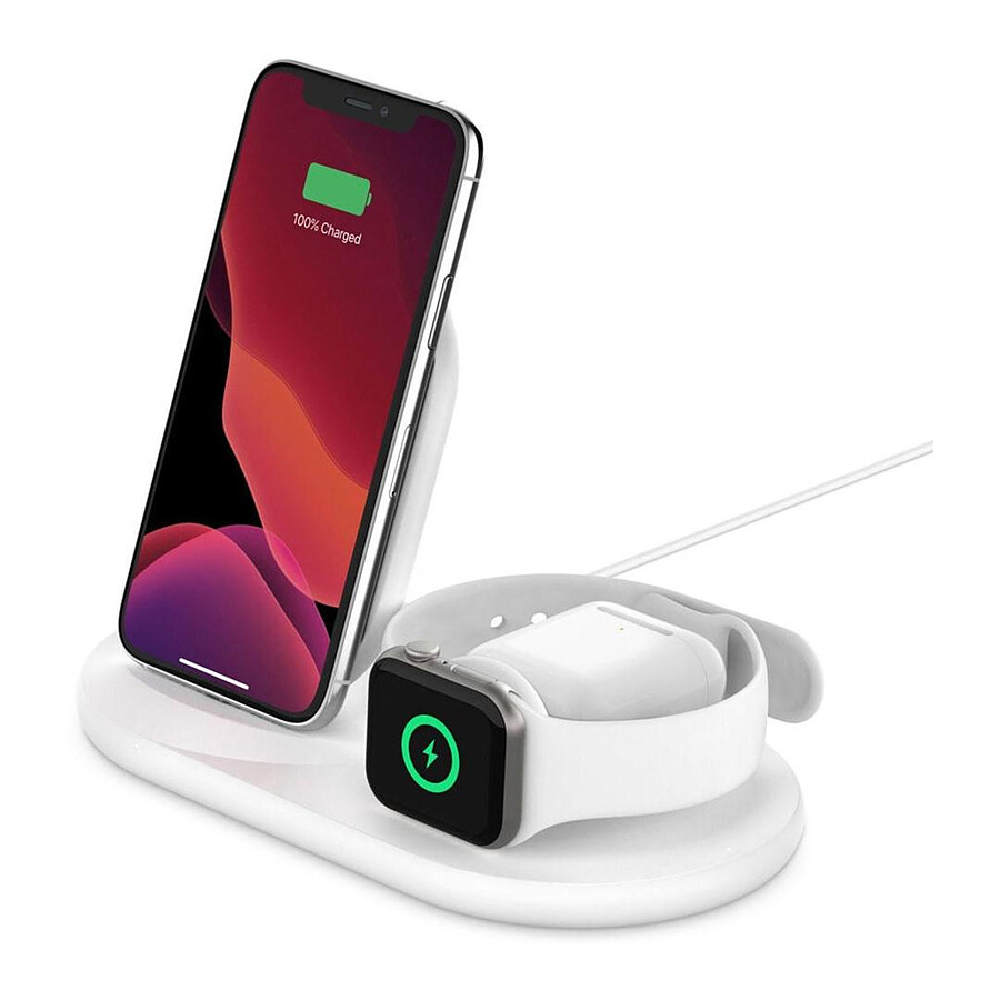 Belkin station de recharge Apple (blanc) - 7.5W