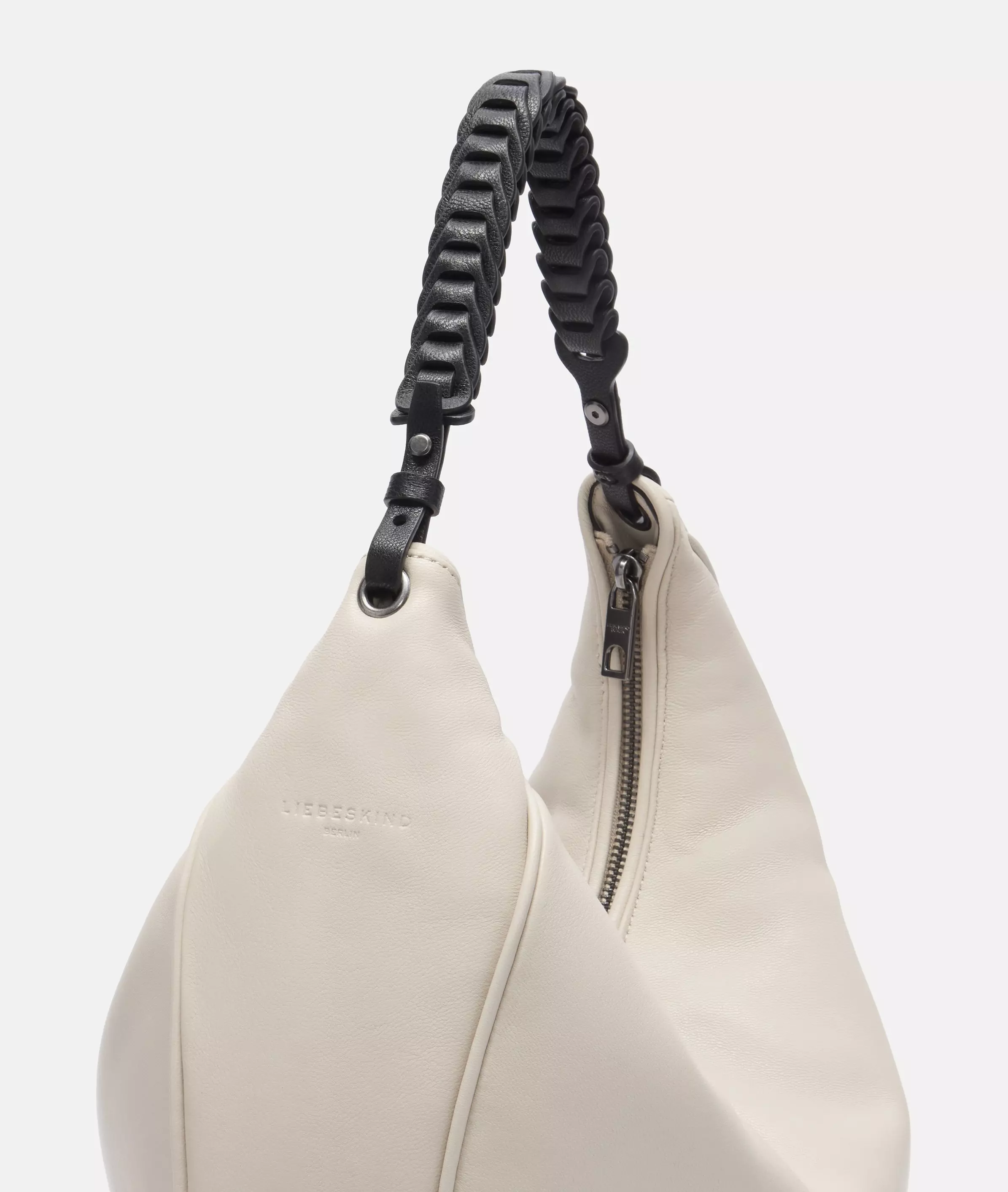 Luna Hobo M Spacious hobo bag made from waxed leather