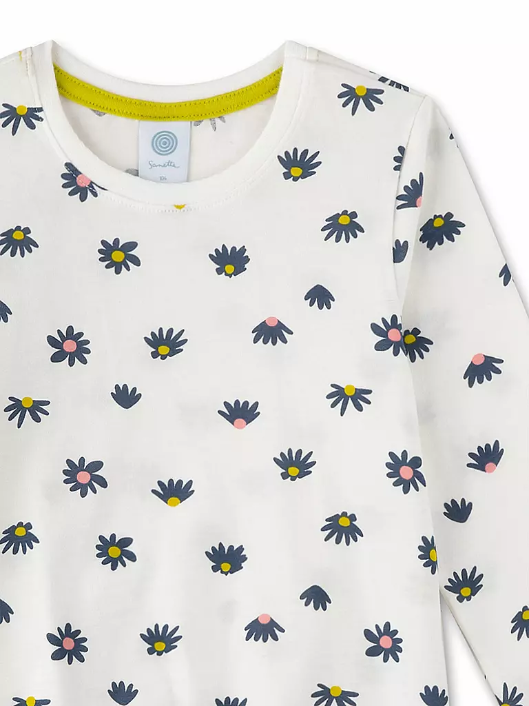 SANETTA Mädchen Pyjama creme