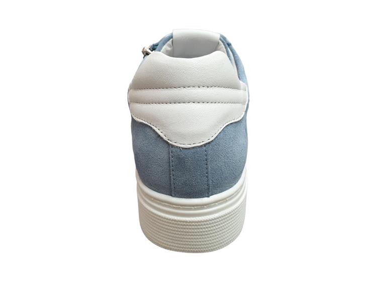 AQA Shoes A8521 vel.cirrus blue/velv.optic wh.