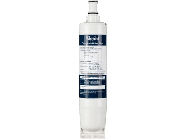 Whirlpool C00424824, Vannfilter, Whirlpool, Kjøleskap, Blå, Hvit