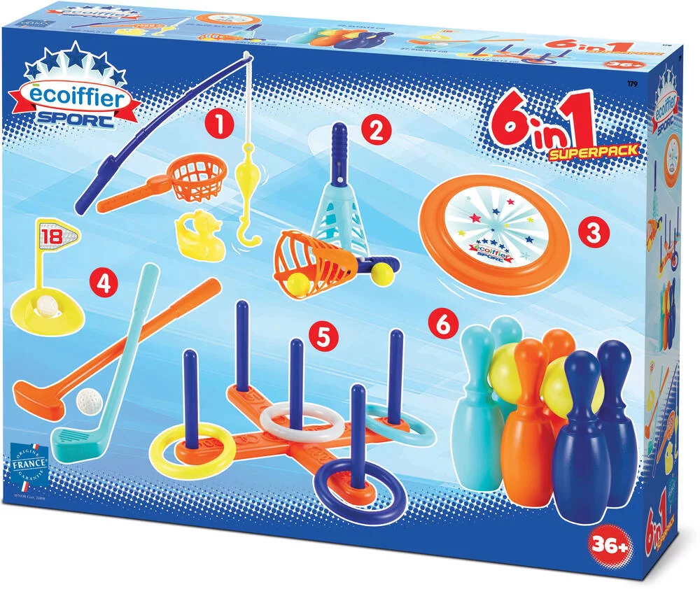 COFFRET SPORT 6 EN 1