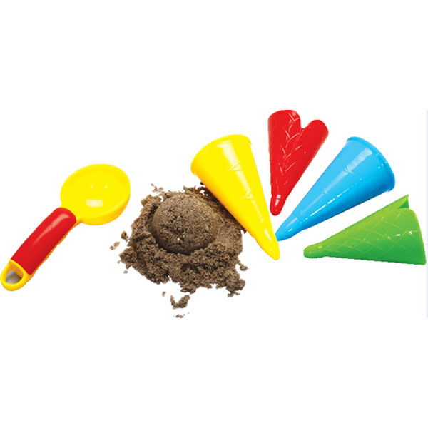 VedesSandspielzeug Sandform Eiscreme 5 teilig