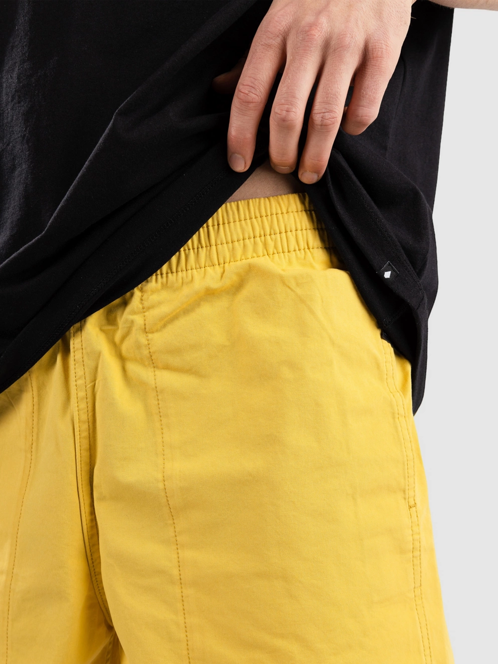 Patagonia Funhoggers Shorts surfboard yellow