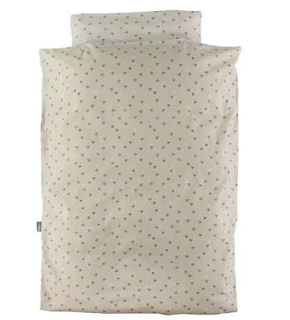 Nørgaard Madsens Bettwäsche - Junior - Beige m. Herzen