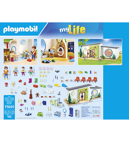 Playmobil My Life - Dagplejen Regnbuen - 71601 - 182 Dele