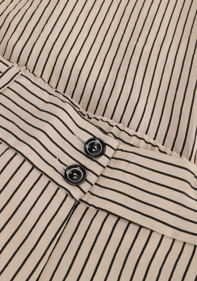 ACCESS zand access wijde broek pants with stripes