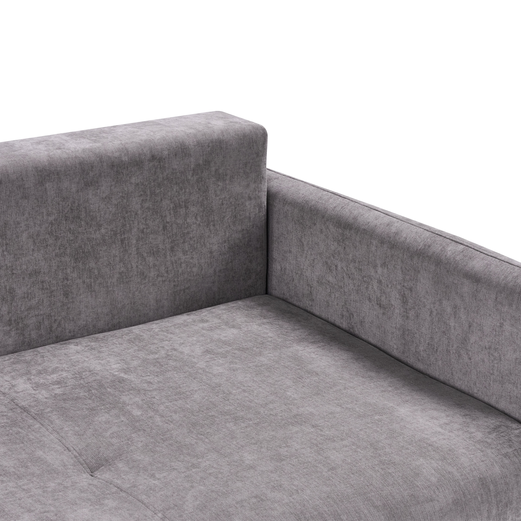 Beliani - HOLSEN - Driezitsbank - Taupe - Stof
