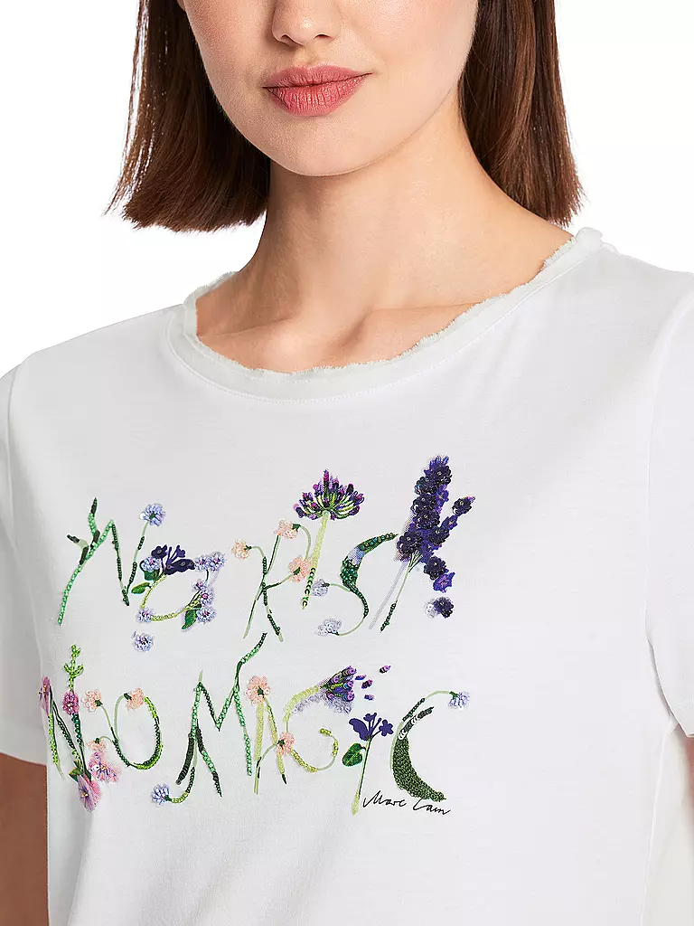 MARC CAIN T-Shirt weiss