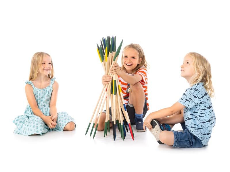 KOOR Riesen-Mikado, 75 cm Geschicklichkeitsspiel für die ganze Familie