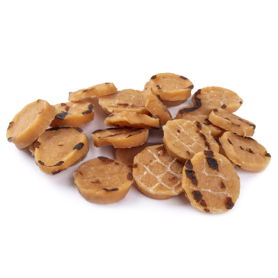 Snuggis Hundesnack Grill Pouletchips gestreift 300g