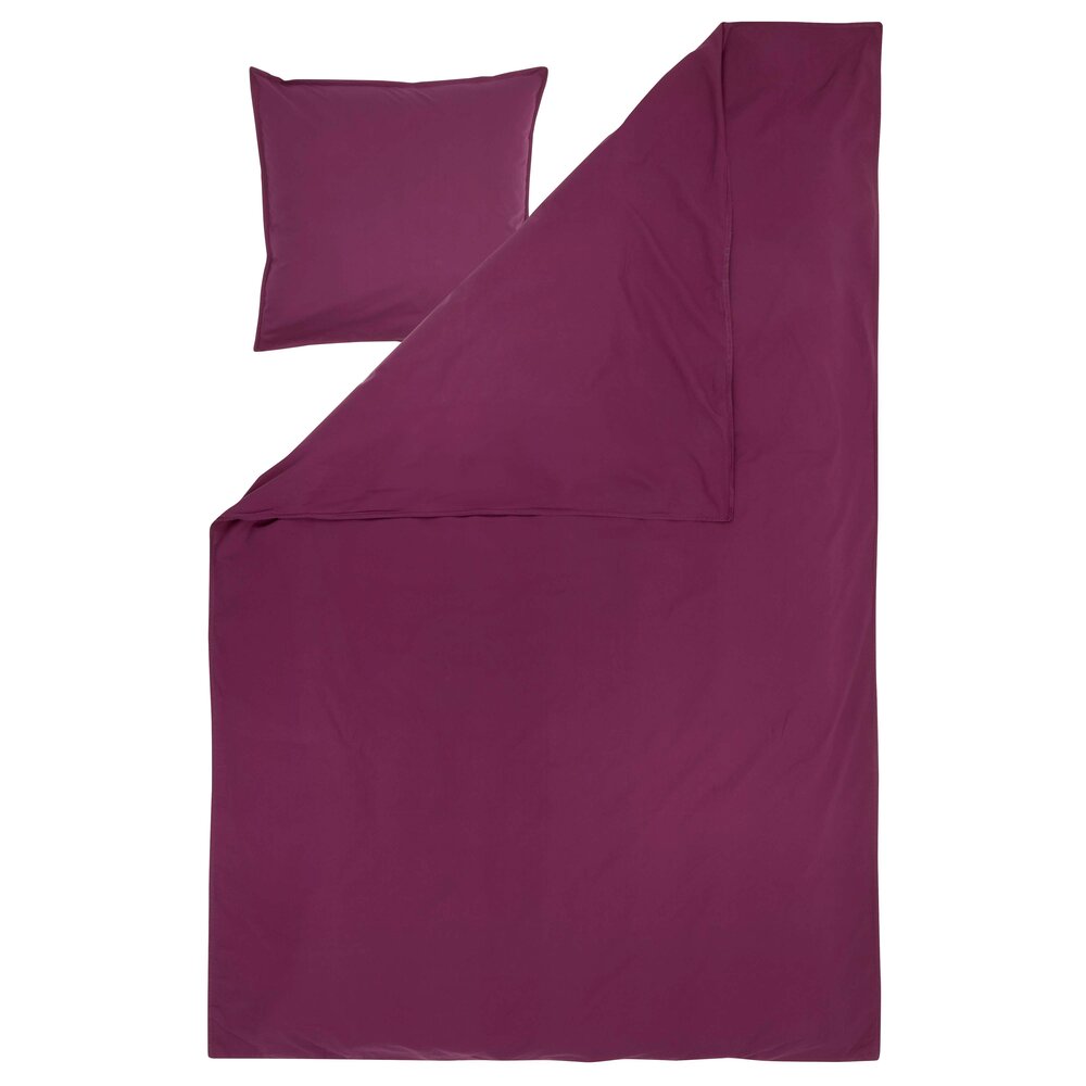 Bahne Interior  Curly Percale sengesæt - wine