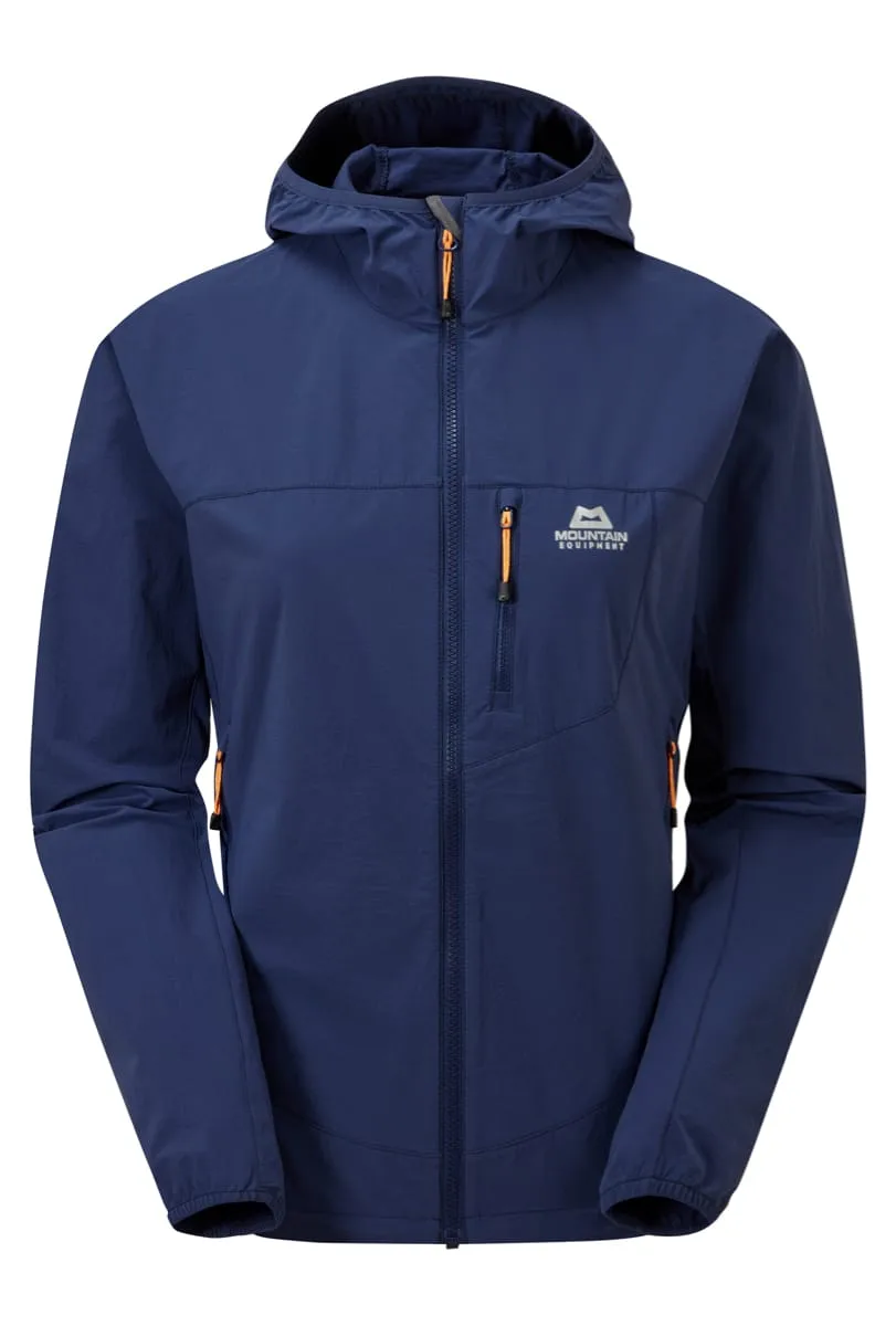 Mountain Equipment Women's Echo Hooded Jacket Medieval Blue