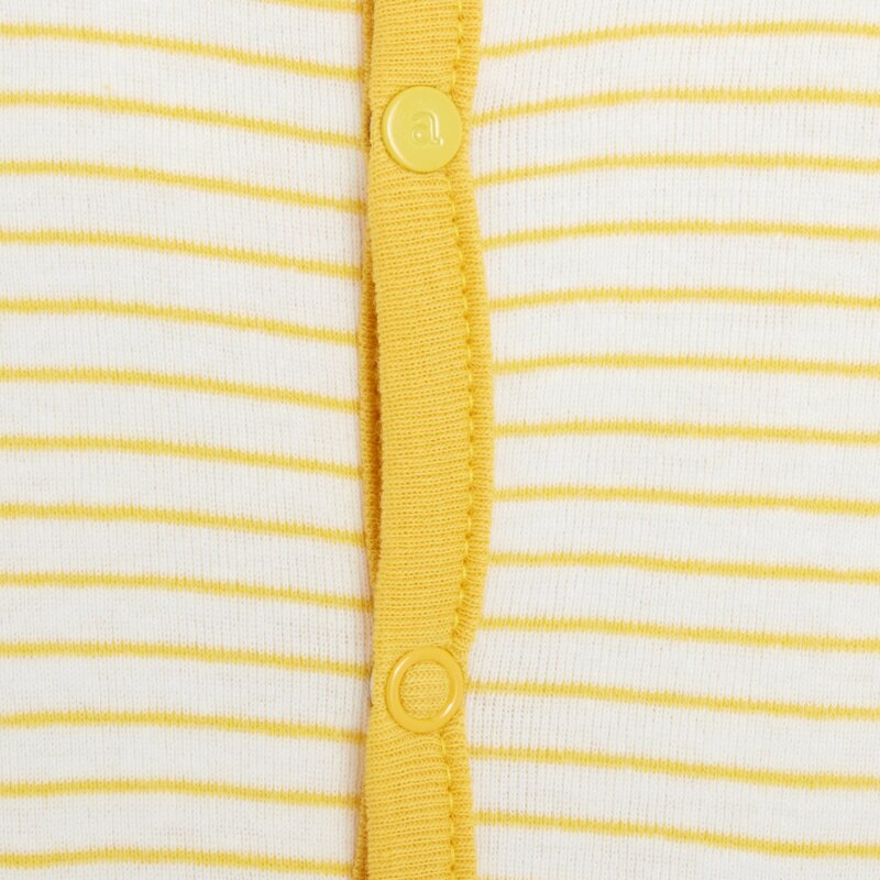 Pyjama bébé garçon en coton bio jaune Absorba Jaune