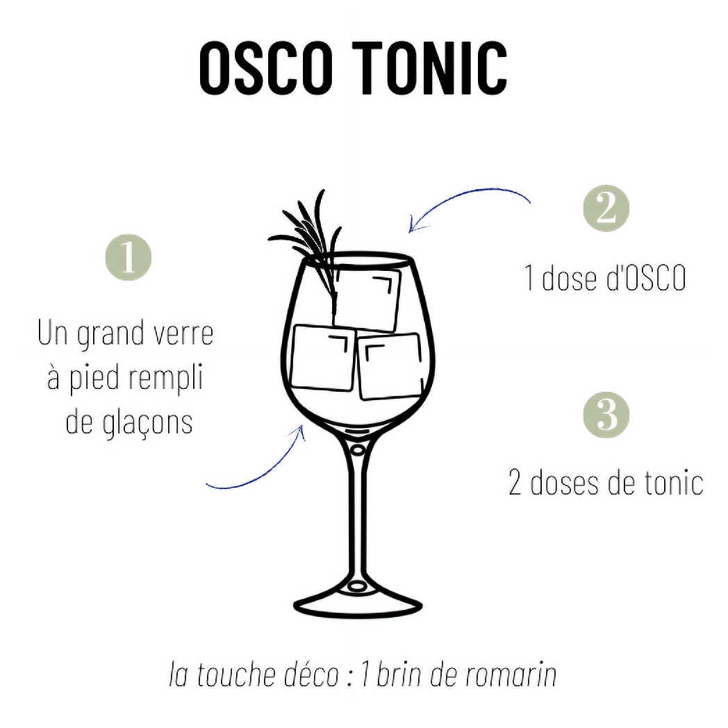 Osco L'Original - Base pour cocktails sans alcool bio